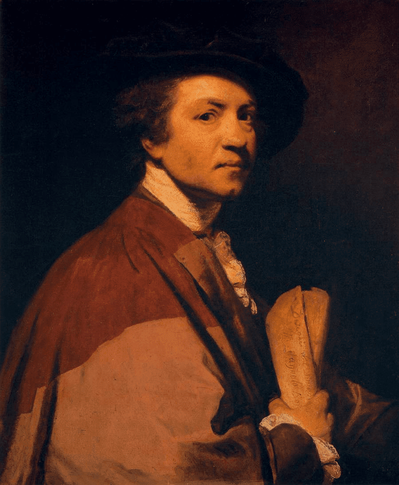 Auto retrato de Sir Joshua Reynolds